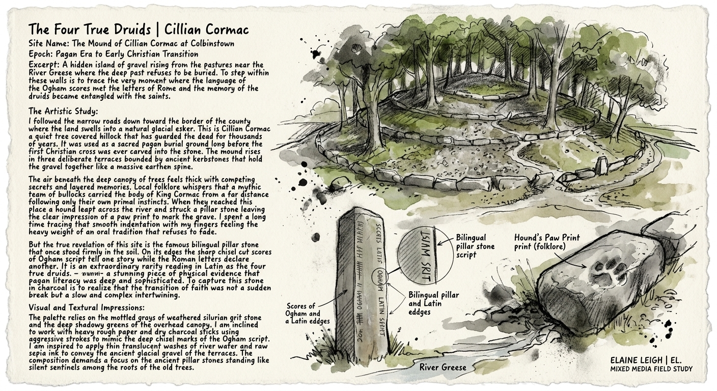 The Mound of Cillian Cormac at Colbinstown